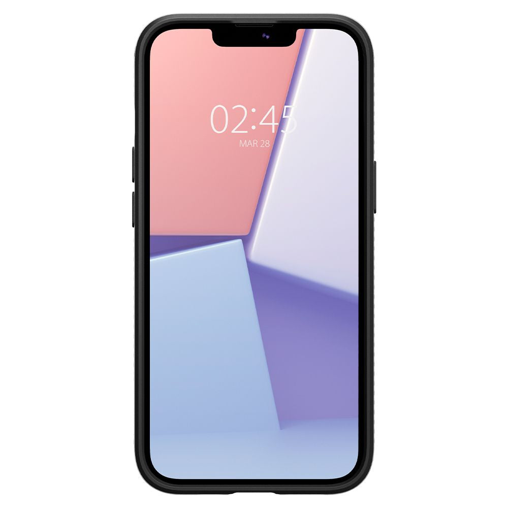 Fodral till Apple iPhone 13, Spigen, Liquid Air, Svart