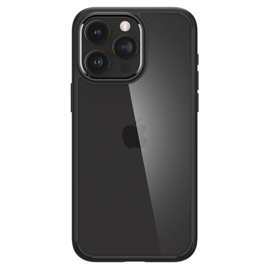 Skyddsfodral för Apple iPhone 15 Pro Max, Spigen, Ultra Hybrid, Mattsvart ACS06570