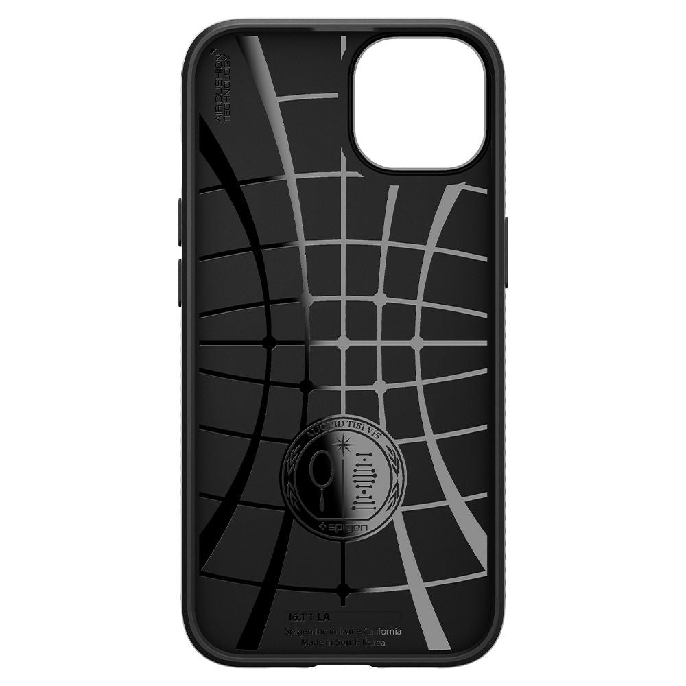 Fodral till Apple iPhone 13, Spigen, Liquid Air, Svart