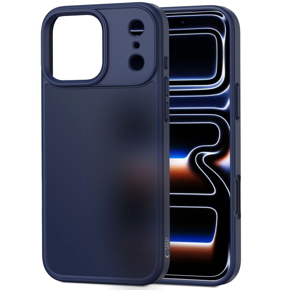 Skyddsfodral för Apple iPhone 17 Pro Max, Tech-Protect, Magmat, Matt Marinblå