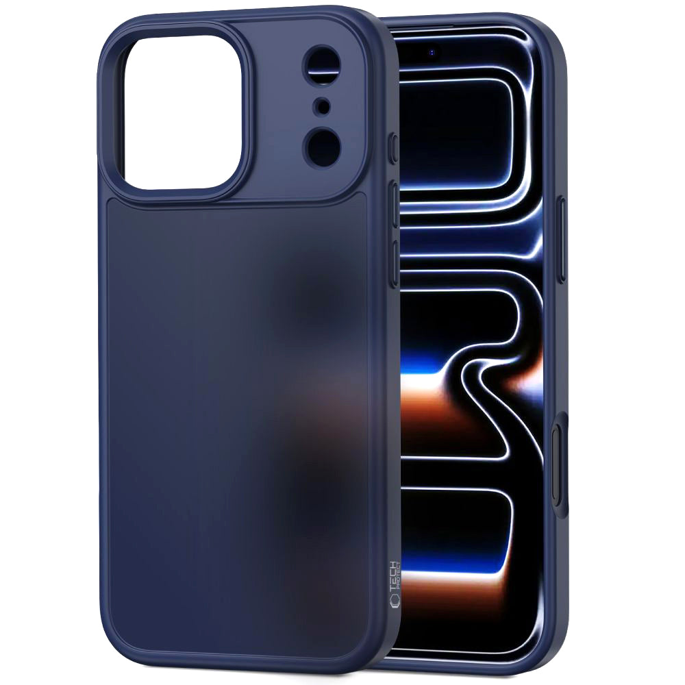 Skyddsfodral för Apple iPhone 17 Pro, Tech-Protect, Magmat, Matt Marinblå