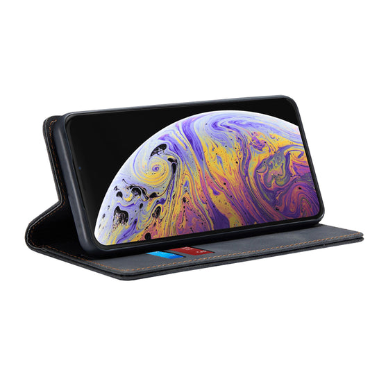 Fodral för Apple iPhone XS Max, Techsuit, Confy, Svart