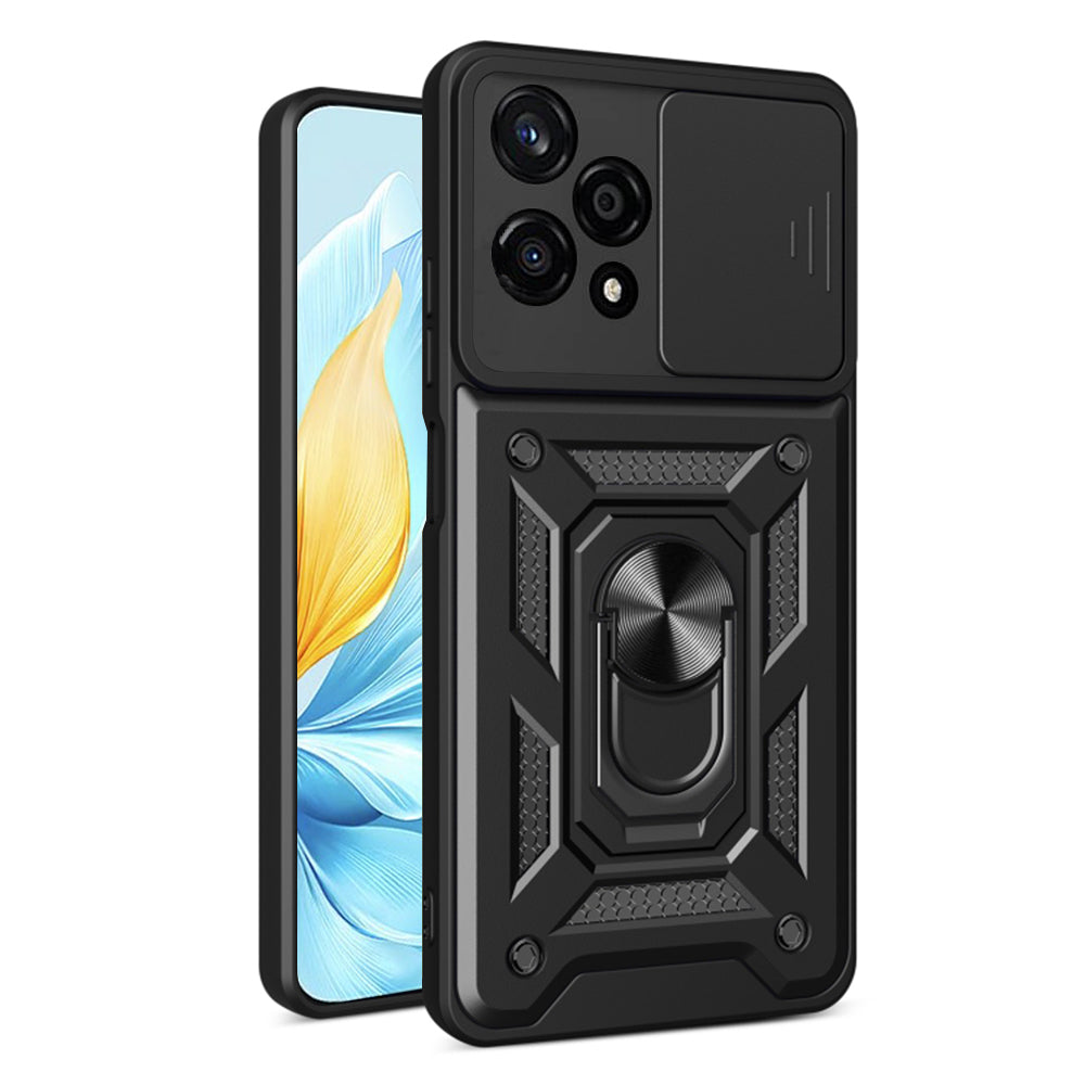 Fodral för Honor 200 Lite, Techsuit, CamShield, Svart