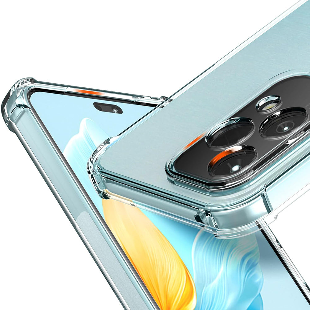 Fodral för Honor 200 Lite, Techsuit, Stötsäker Klar, Transparent