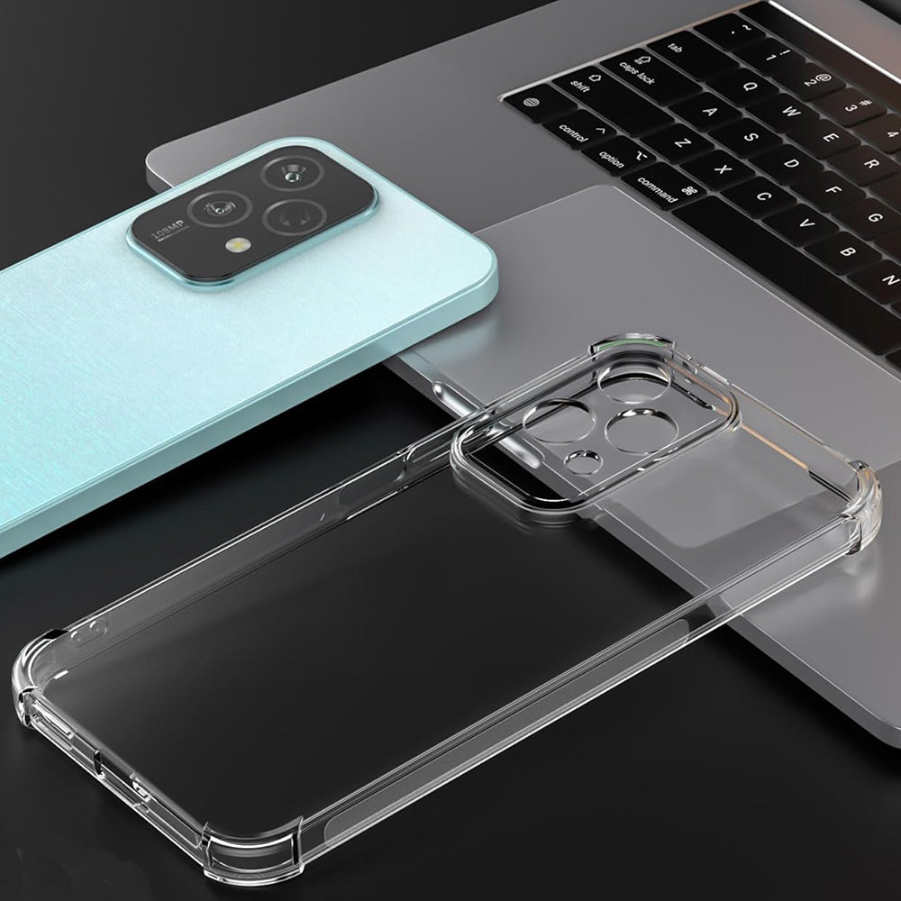 Fodral för Honor 200 Lite, Techsuit, Stötsäker Klar, Transparent