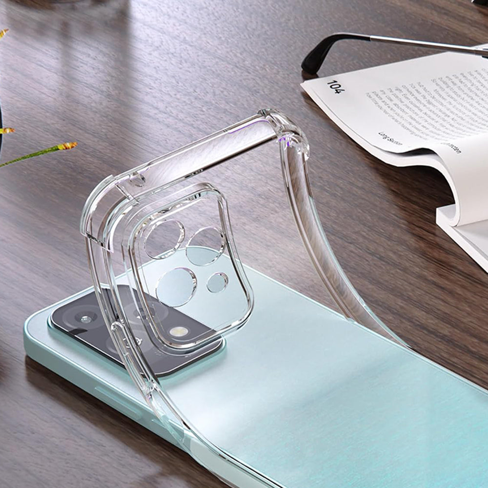 Fodral för Honor 200 Lite, Techsuit, Stötsäker Klar, Transparent