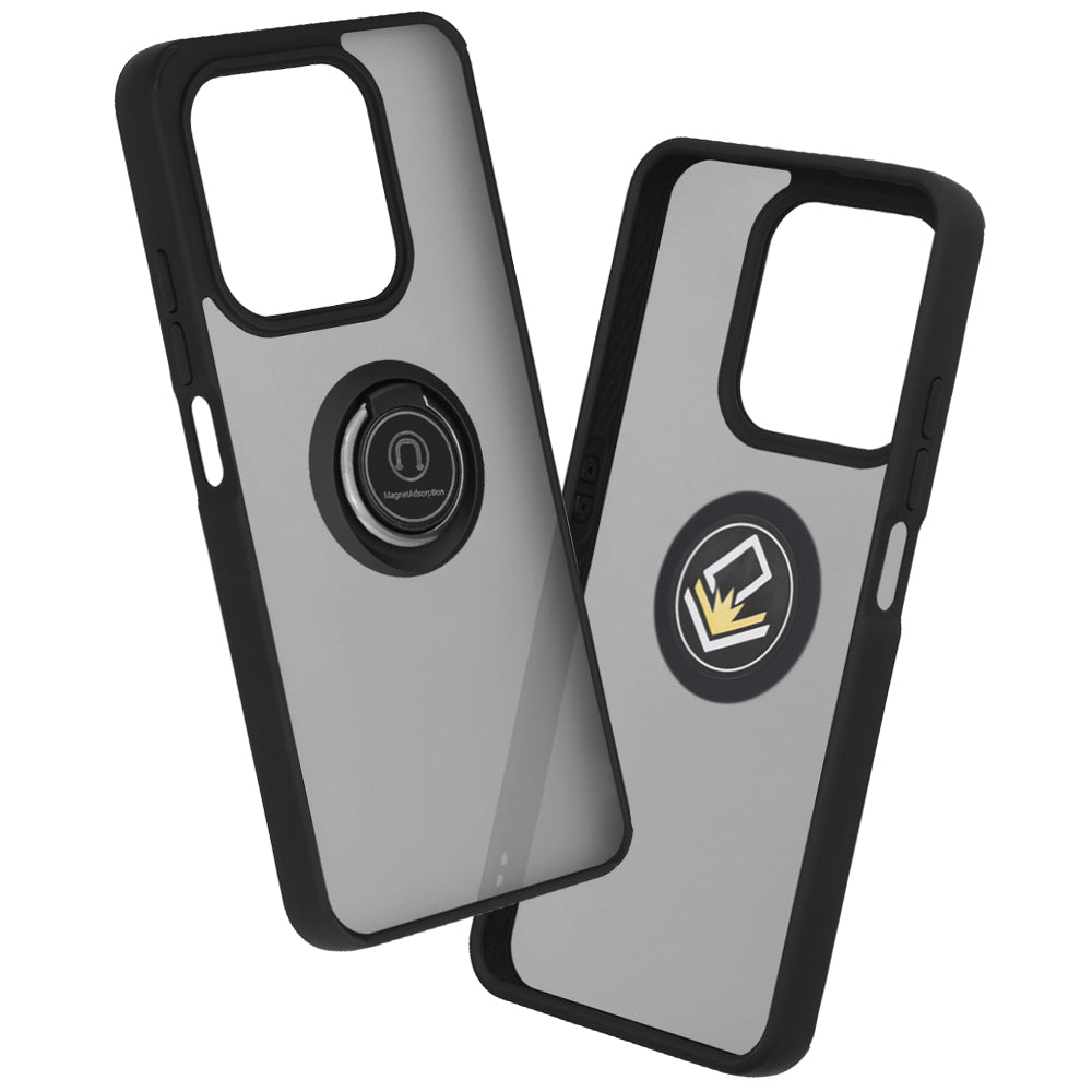 Fodral för Honor 400 Smart 4G / X7d 4G / 400 Smart 5G, Techsuit, Glinth, Svart