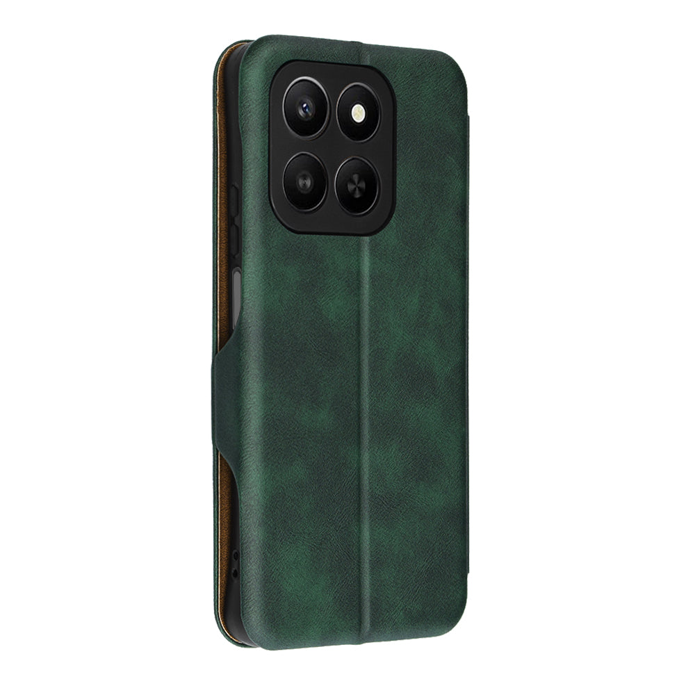Fodral för Honor 400 Smart 4G / X7d 4G / 400 Smart 5G, Techsuit, Safe Wallet Plus, Grön