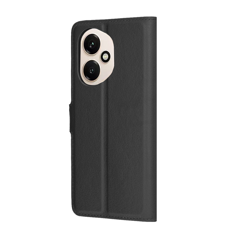 Fodral för Honor 400, Techsuit, Leather Folio, Svart