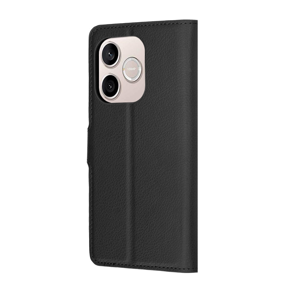 Fodral för Honor 600 Lite, Techsuit, Leather Folio, Svart