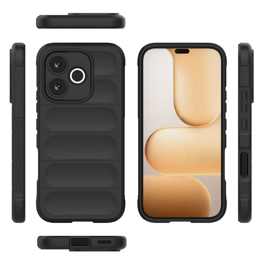 Fodral för Honor 600 Lite, Techsuit, Magic Shield, Svart