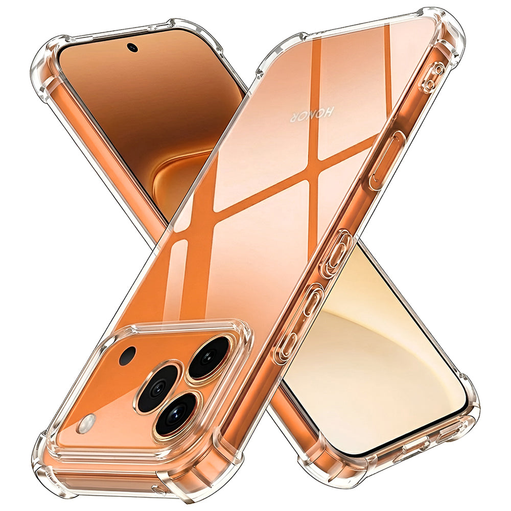Skyddsfodral för Honor 600 Pro, Techsuit, Shockproof Clear, Transparent