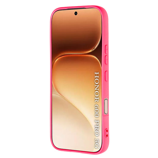 Fodral för Honor 600 Pro, Techsuit, SoftFlex, Mörkrosa