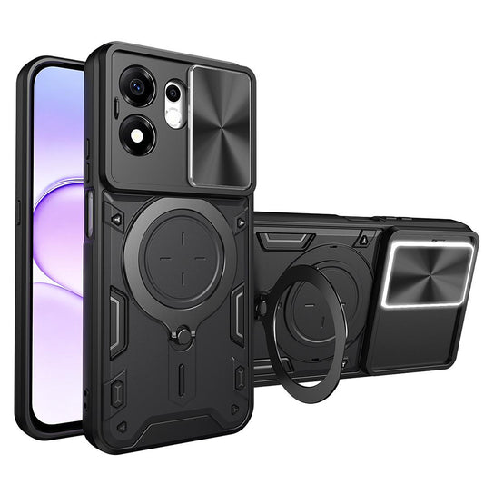 Fodral för Honor 600 Smart, Techsuit, CamGuard Pro, Svart