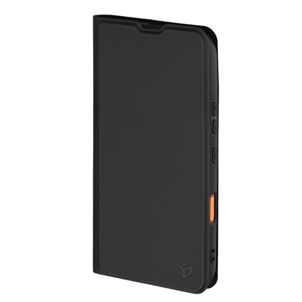 Fodral för Honor 600, Techsuit, Magskin Book, Svart