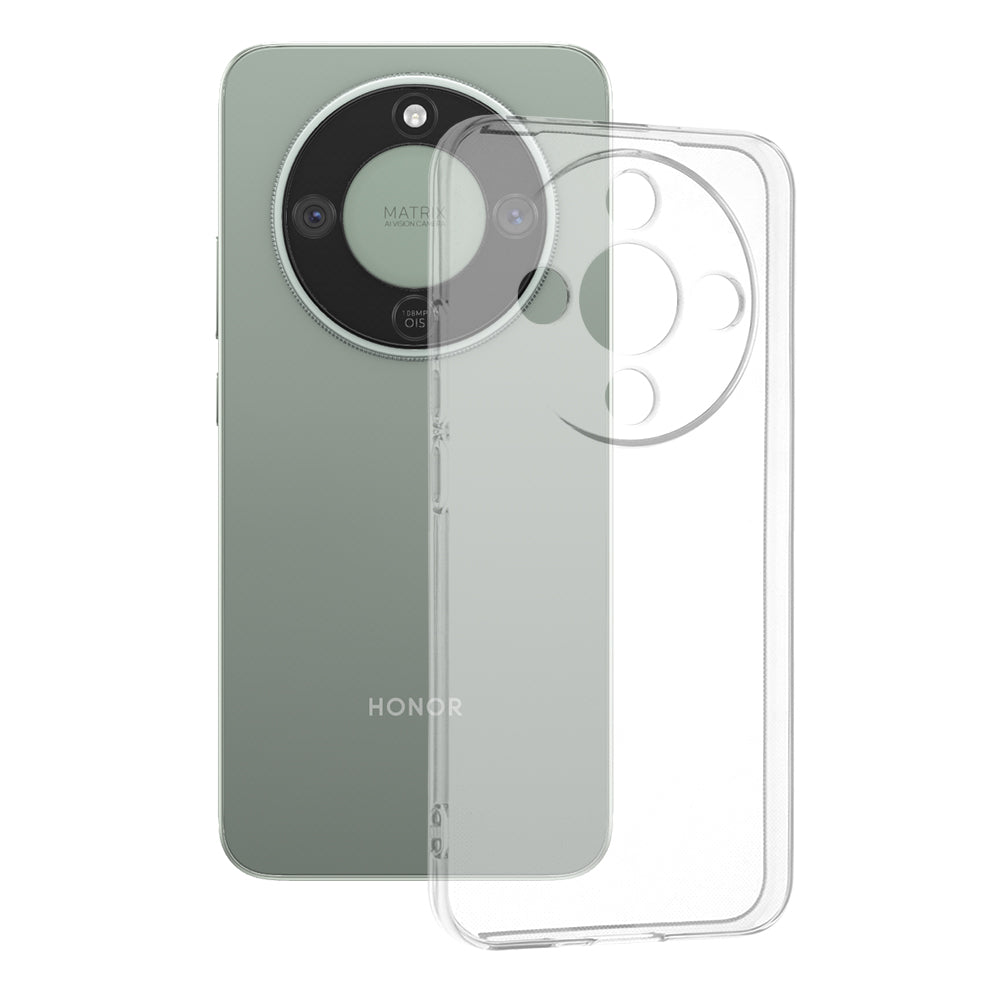 Skyddsfodral för Honor Magic8 Lite, Techsuit, Klar, Transparent