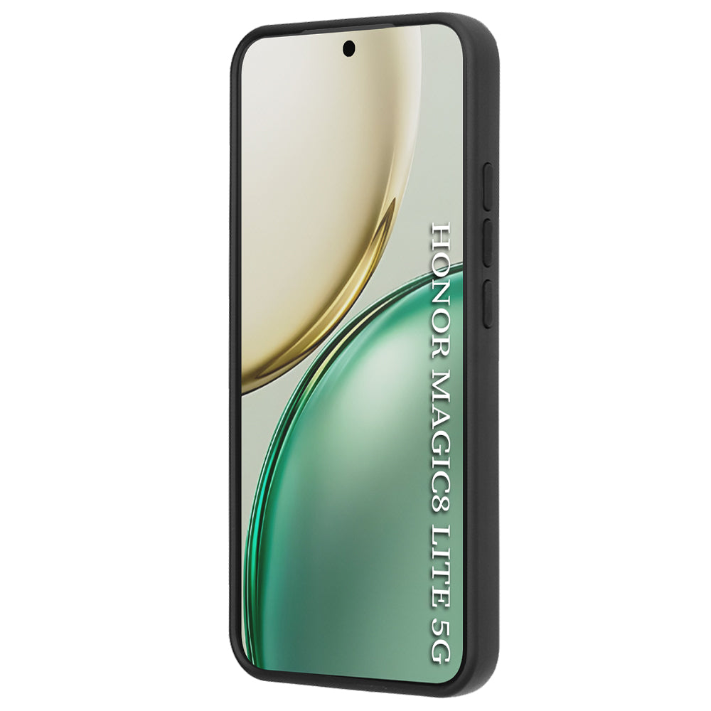 Fodral för Honor Magic8 Lite, Techsuit, Glinth, Svart