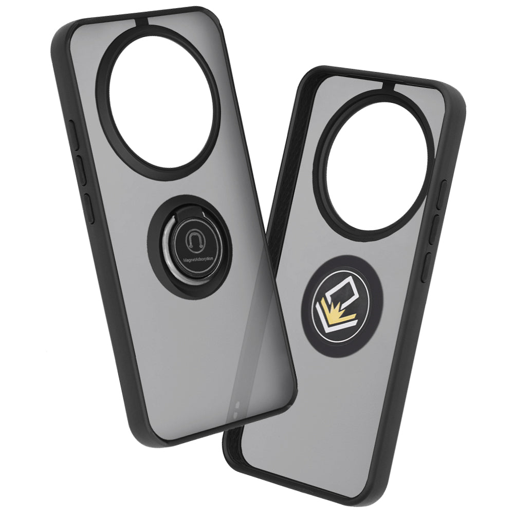 Fodral för Honor Magic8 Lite, Techsuit, Glinth, Svart