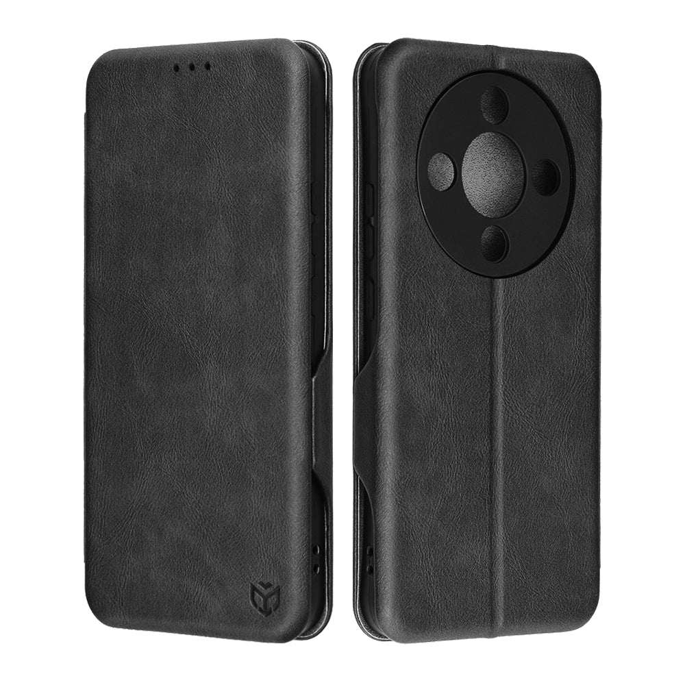 Fodral för Honor Magic8 Lite, Techsuit, Safe Wallet Plus, Svart
