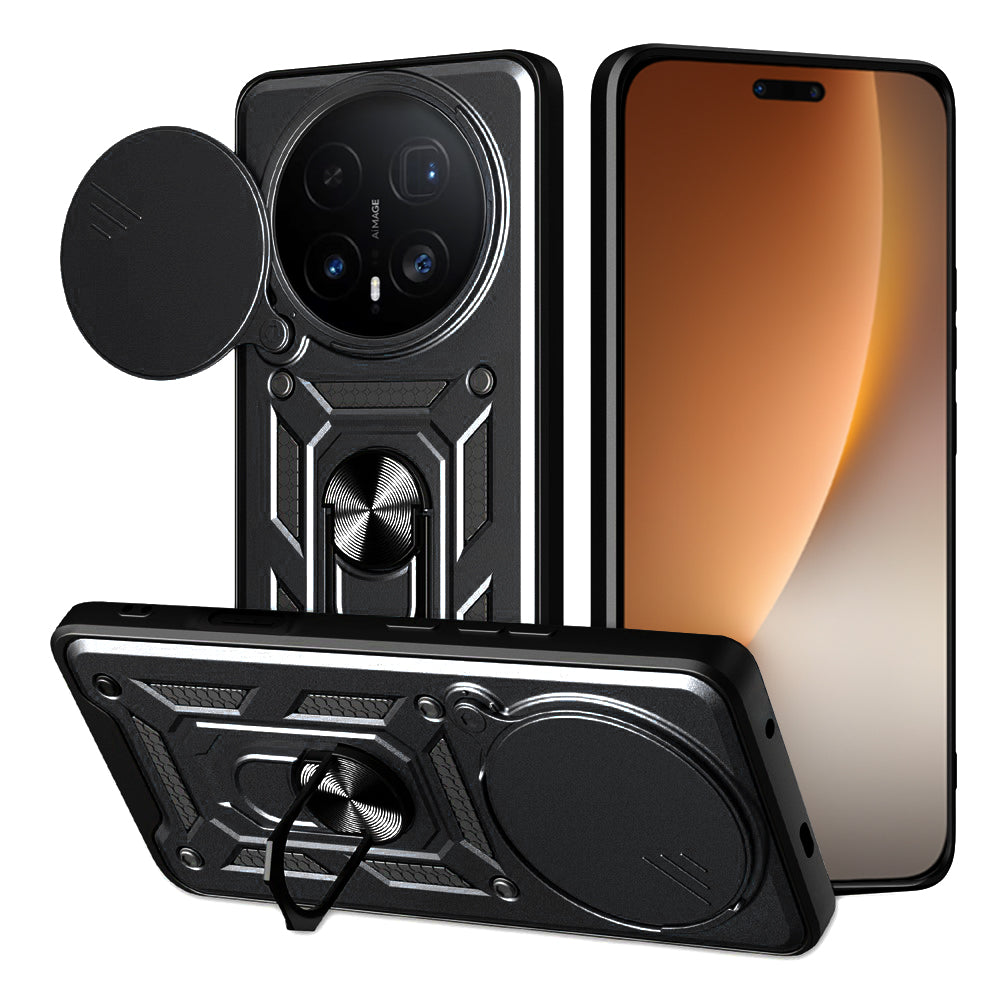 Skyddsfodral för Honor Magic8 Pro, Techsuit, CamShield, Svart