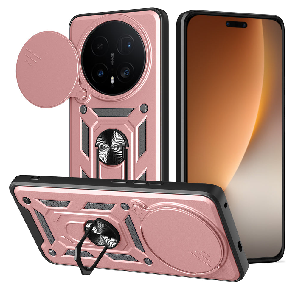 Fodral för Honor Magic8 Pro, Techsuit, CamShield, Roséguld