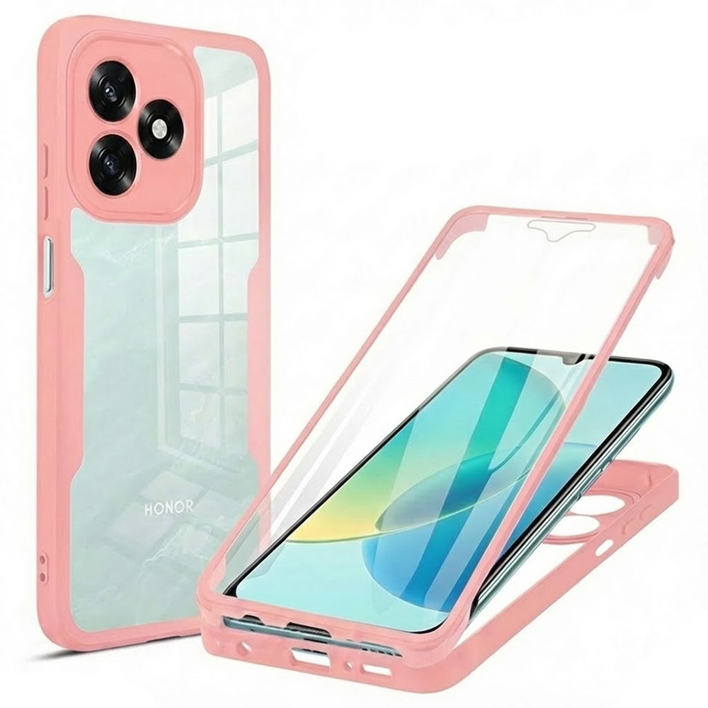 Skyddsfodral för Honor X5c Plus, Techsuit, ColorVerse 360, Rosa