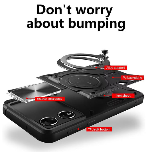 Fodral för Honor X7b 5G / 90 Smart / X7b 4G, Techsuit, CamGuard Pro, Blå