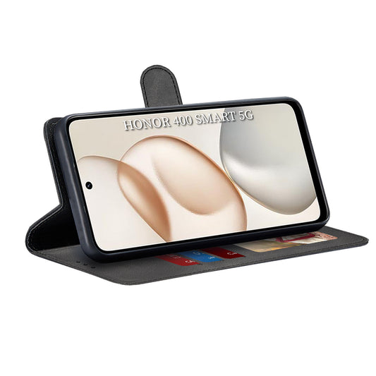 Fodral för Honor 400 Smart 4G / X7d 4G, Techsuit, Diary Book, Svart