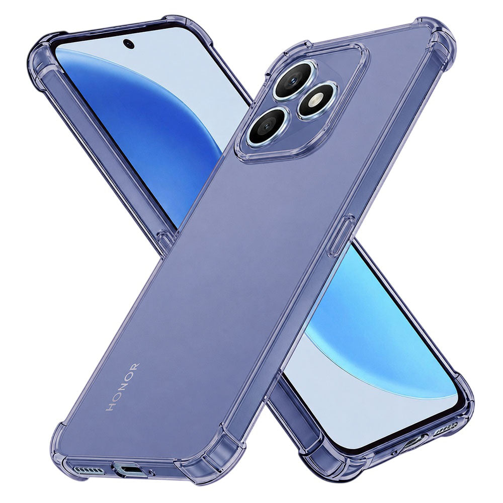 Fodral för Honor X8d, Techsuit, Stötsäker Klar, Rökfärgad