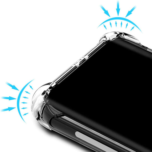 Fodral för Huawei Mate 20 Pro, Techsuit, Stötsäker Klar, Transparent