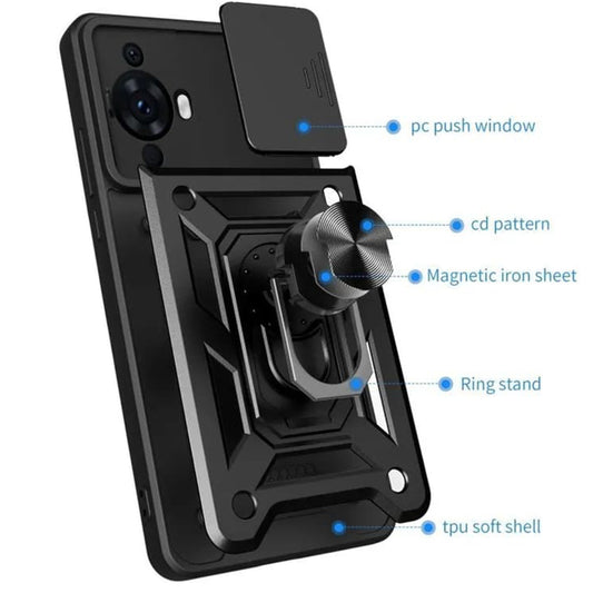 Fodral för Huawei nova 12s / nova 11, Techsuit, CamShield, Rosa