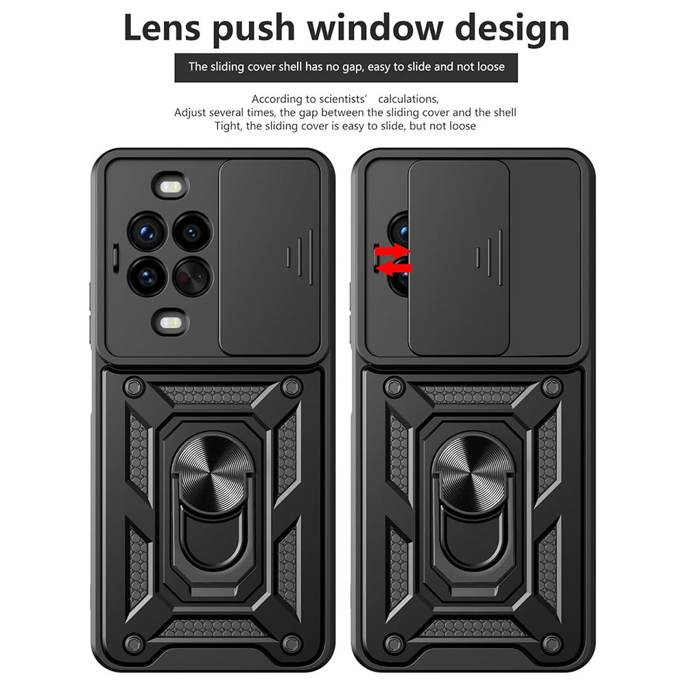 Skyddsfodral för Huawei nova 14 Pro, Techsuit, CamShield, Blå