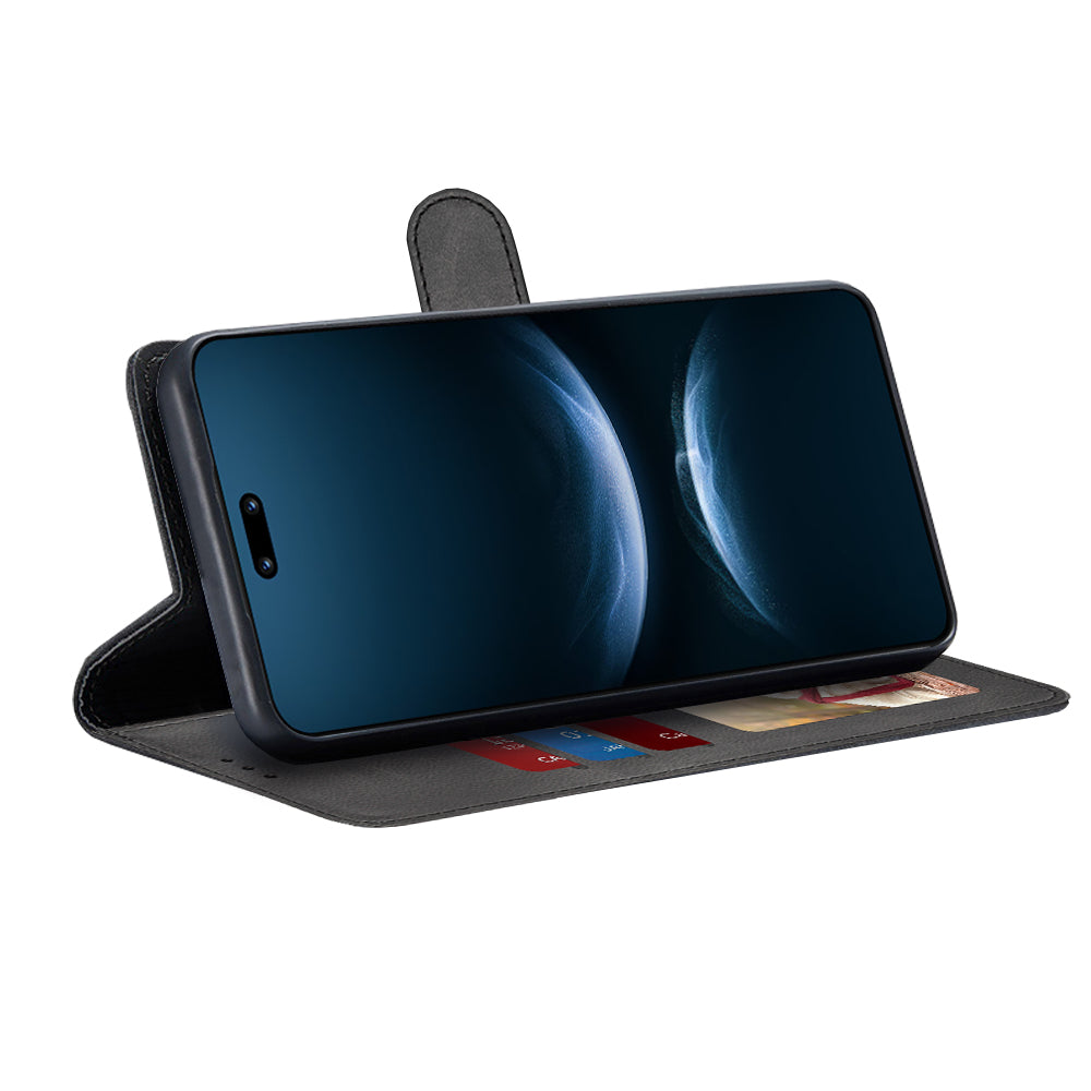 Fodral för Huawei nova 14 Pro, Techsuit, Diary Book, Svart