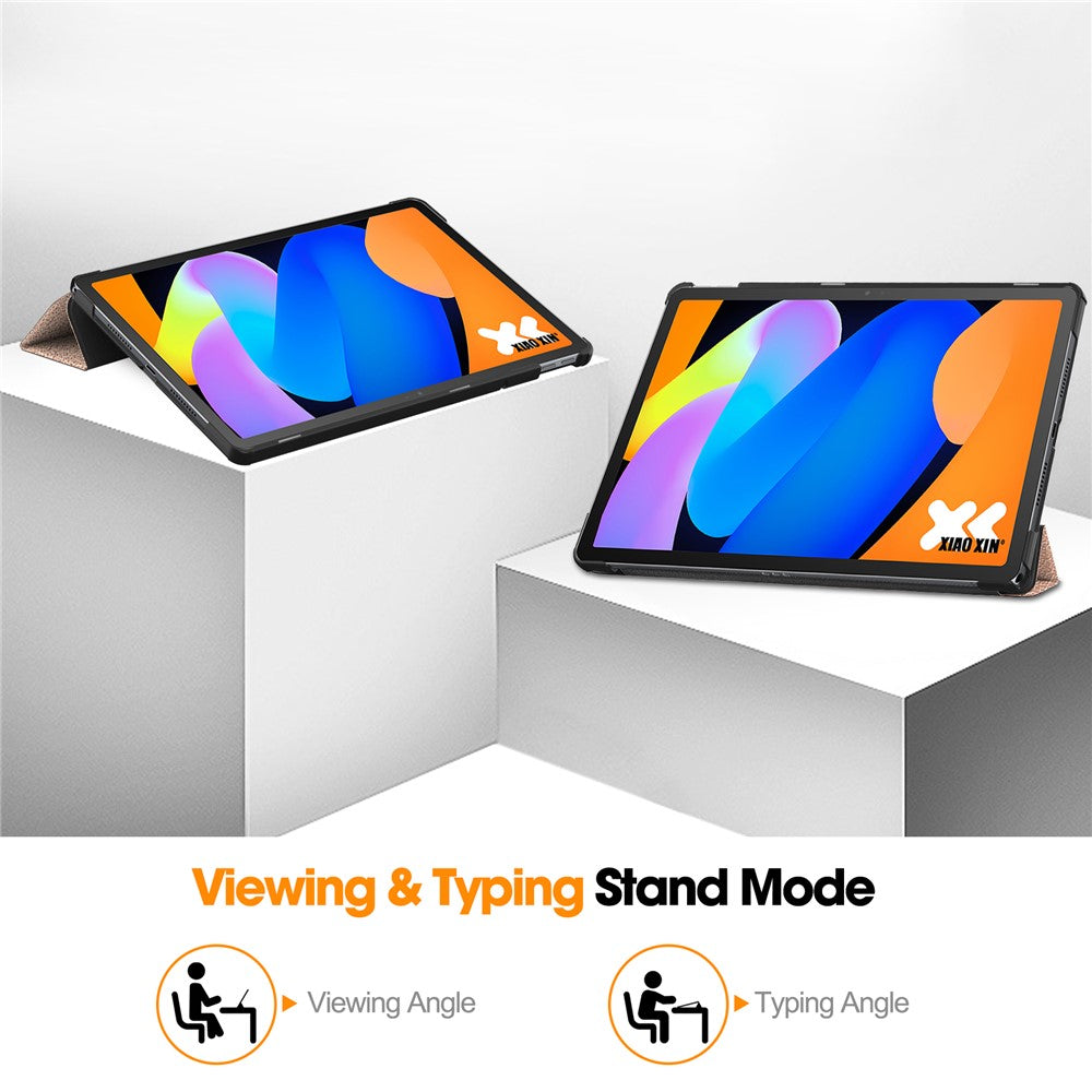 Fodral för Lenovo Idea Tab 11, Techsuit, FoldPro, Roséguld