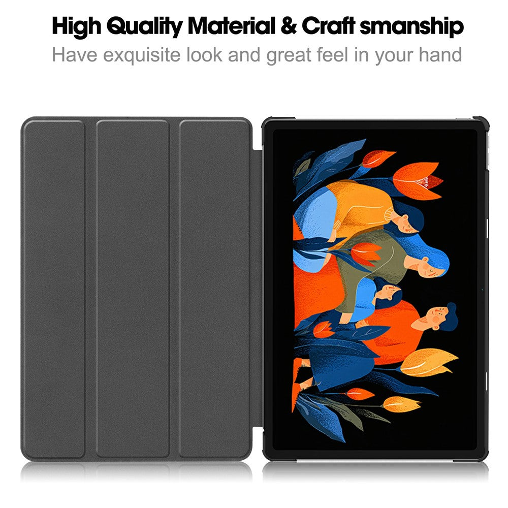 Fodral för Lenovo Idea Tab Plus, Techsuit, FoldPro, Svart