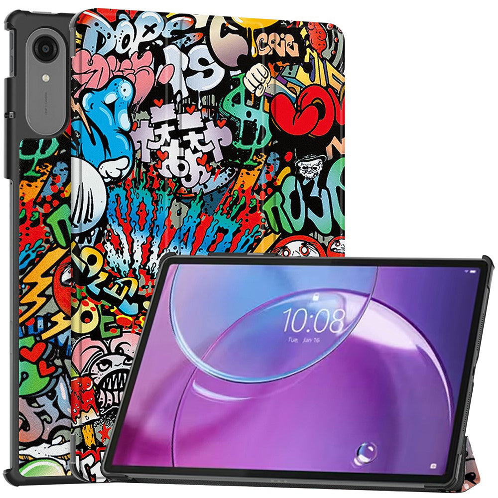 Fodral för Lenovo Idea Tab Pro Gen 2, Techsuit, FoldPro Urban Vibe, Flerfärgad