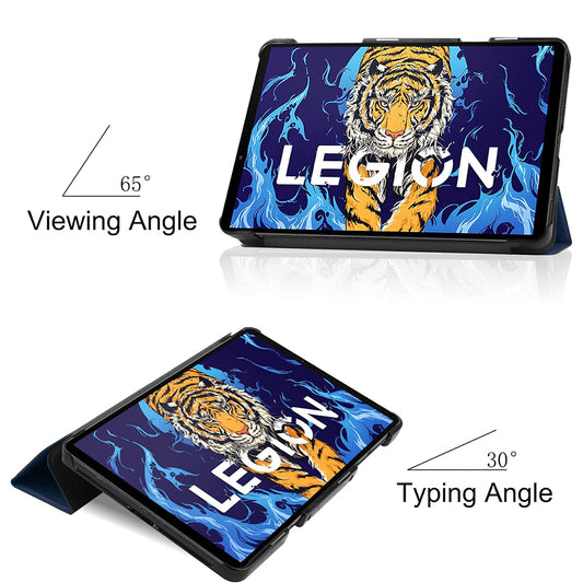 Fodral för Lenovo Legion Y700 (Gen 5), Techsuit, FoldPro, Blå