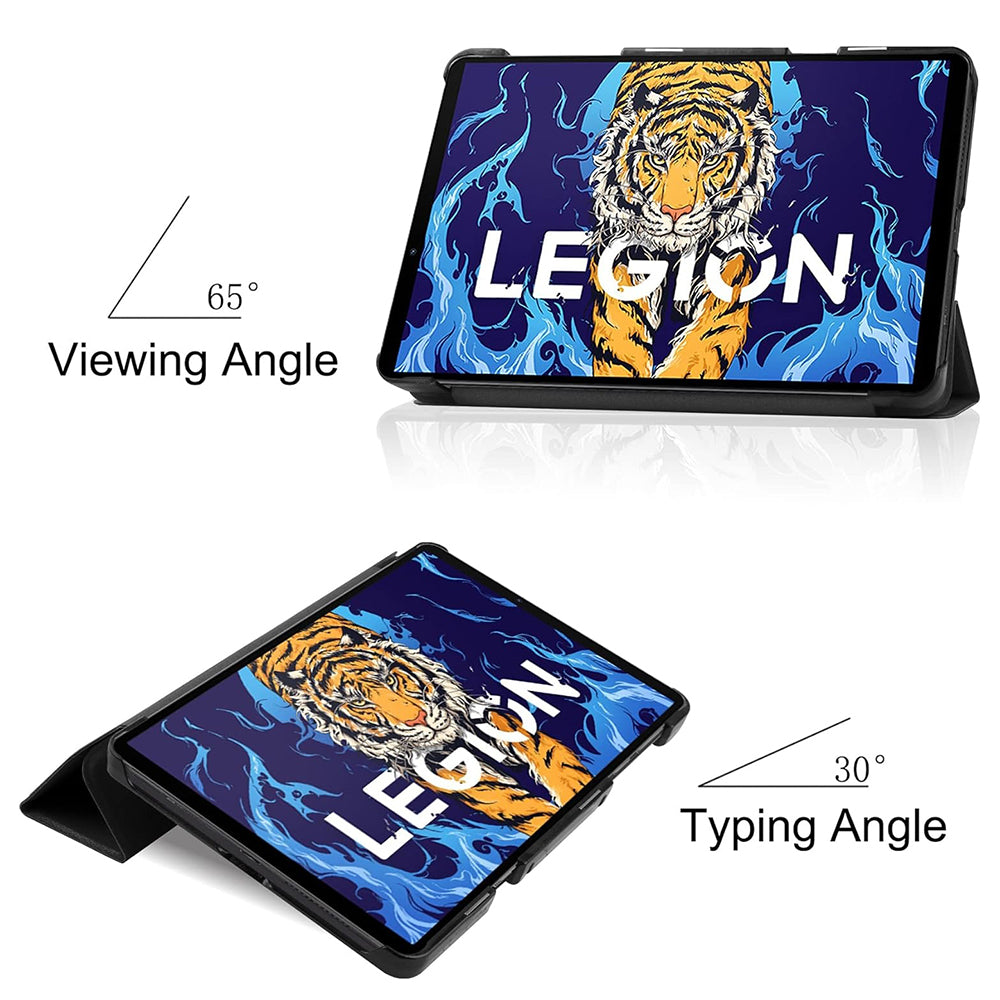 Fodral för Lenovo Legion Y700 (Gen 5), Techsuit, FoldPro, Svart