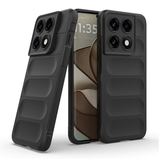 Fodral för Motorola Edge 70 Pro, Techsuit, Magic Shield, Svart