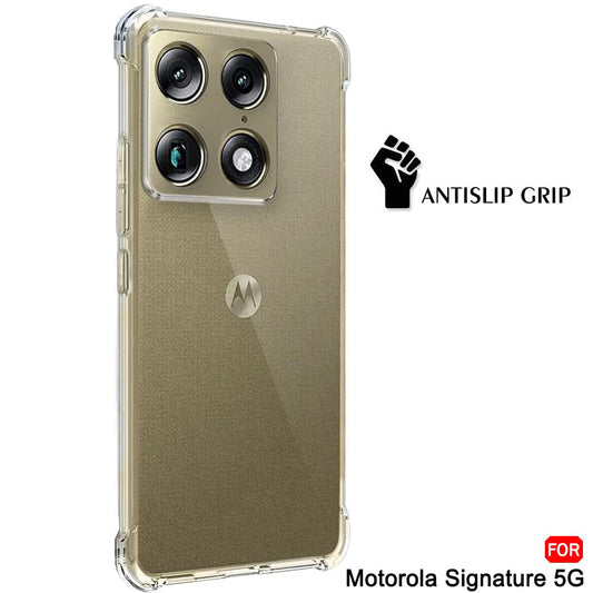 Skyddsfodral för Motorola Edge 70 Ultra / Signature, Techsuit, Shockproof Clear, Transparent