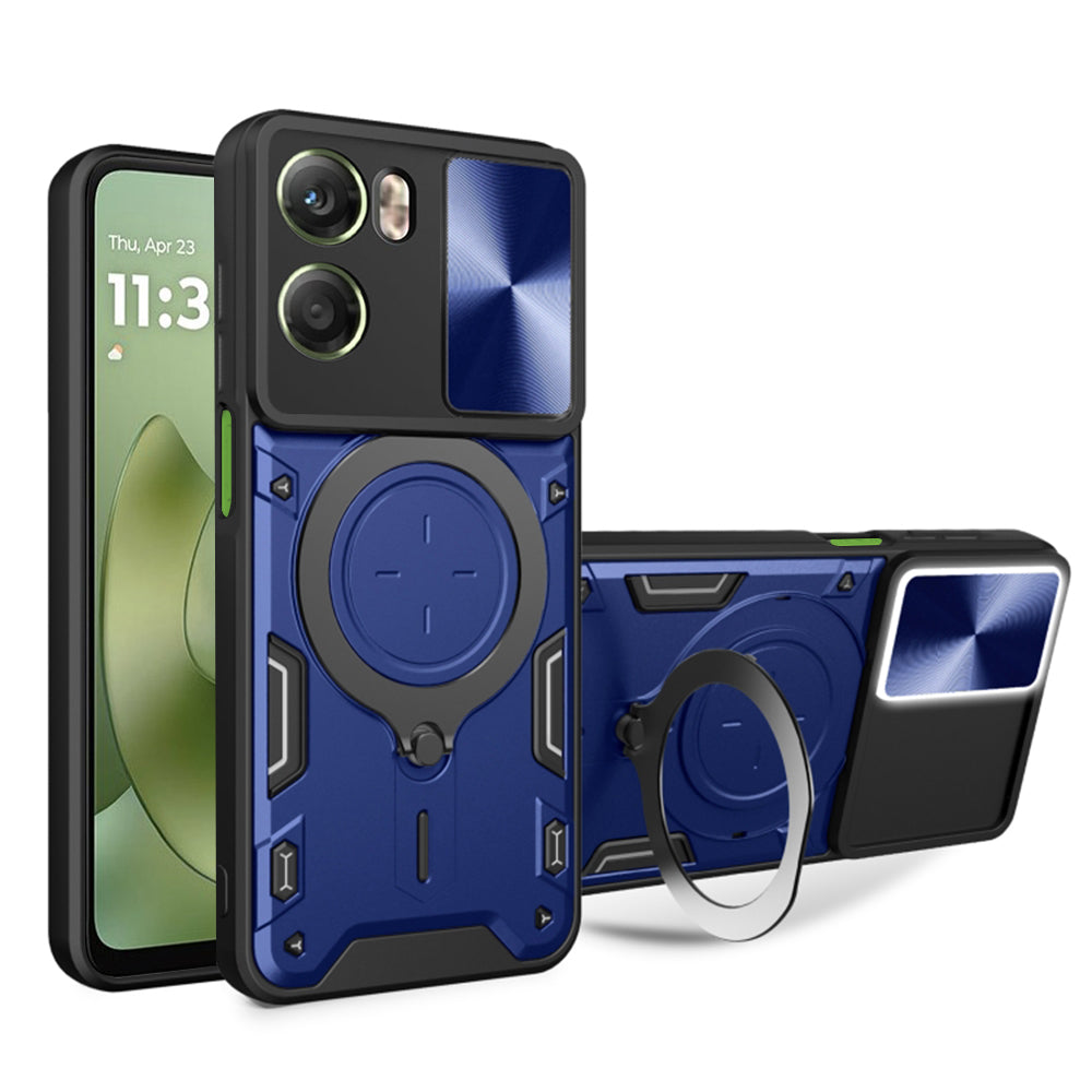 Skyddsfodral för Motorola Moto G06, Techsuit, CamGuard Pro, Blå