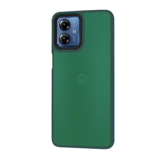 Fodral för Motorola Moto G14, Techsuit, HaloFrost, Grön