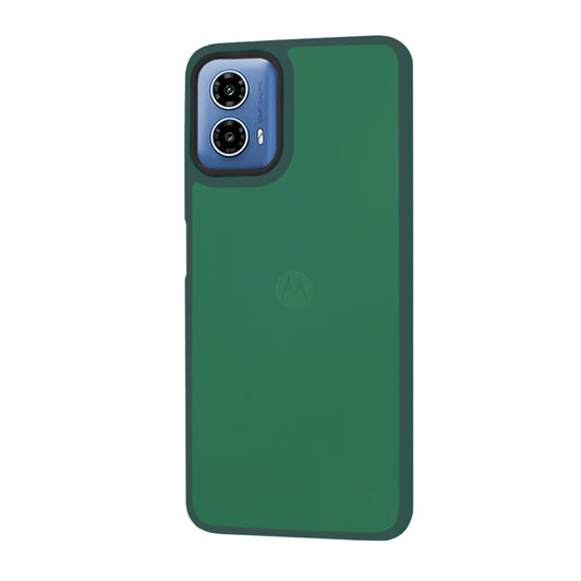 Fodral för Motorola Moto G45 / G34, Techsuit, HaloFrost, Grön