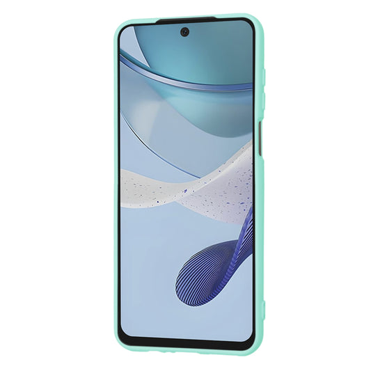 Fodral för Motorola Moto G53, Techsuit, SoftFlex, Turkos