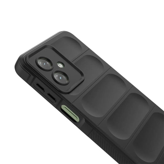 Fodral för Motorola Moto G54, Techsuit, Magic Shield, Svart