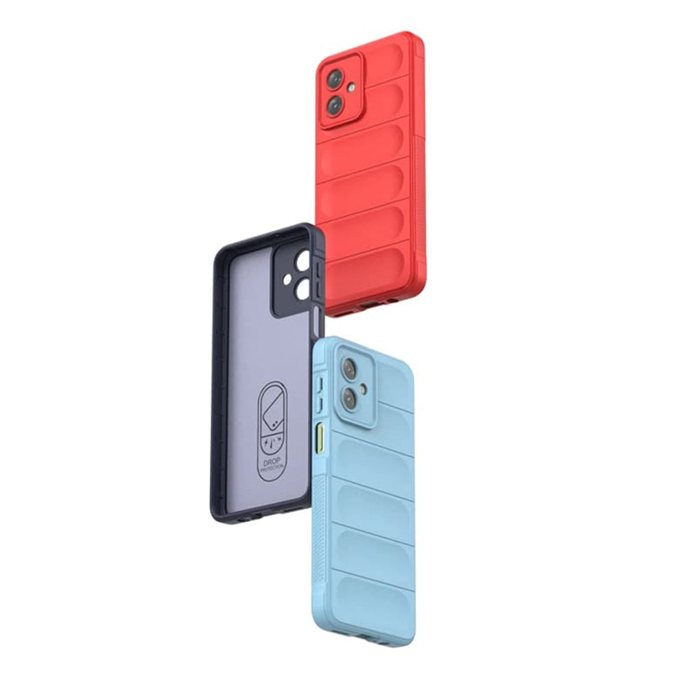 Case for Motorola Moto G54, Techsuit, Magic Shield, Red