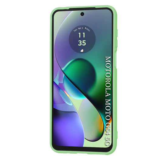 Skyddsfodral för Motorola Moto G54, Techsuit, SoftFlex, Ljusgrön