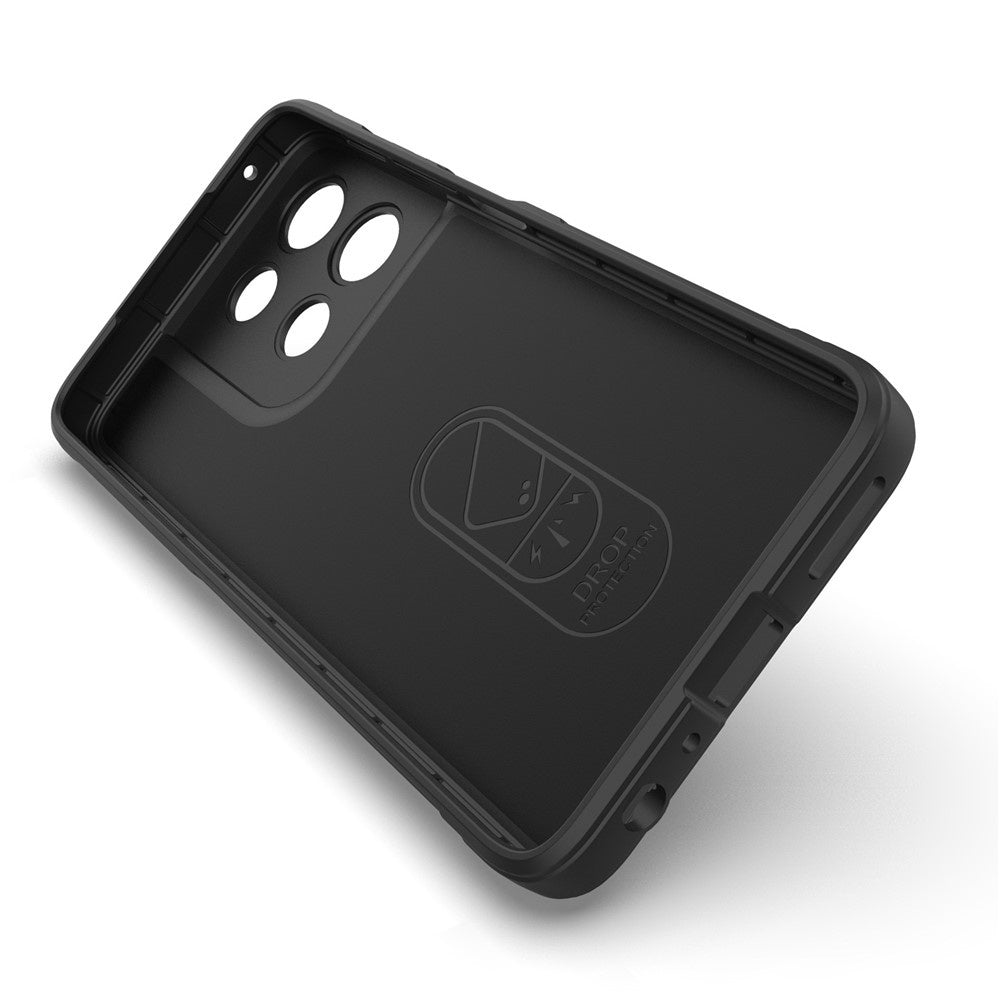 Fodral för Motorola Moto G56, Techsuit, Magic Shield, Svart