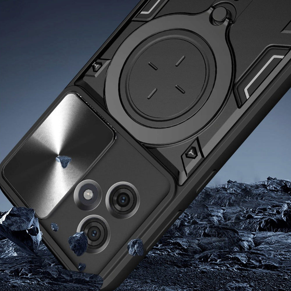 Fodral för Motorola Moto G86 Power, Techsuit, CamGuard Pro, Svart