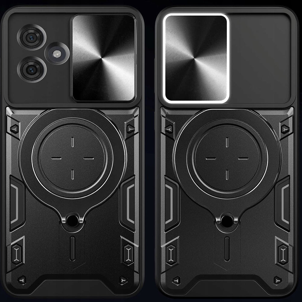 Fodral för Motorola Moto G86 Power, Techsuit, CamGuard Pro, Svart